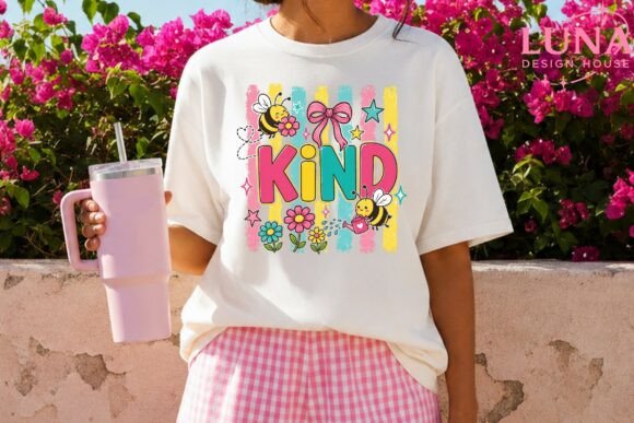 Download Bee Kind Sublimation PNG Clipart Design - Clipart design Collection