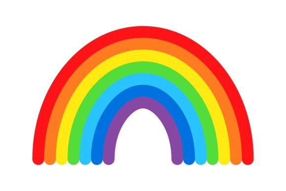 Download Cartoon Rainbow Vector. Rainbows, Stars - Cartoon Collection