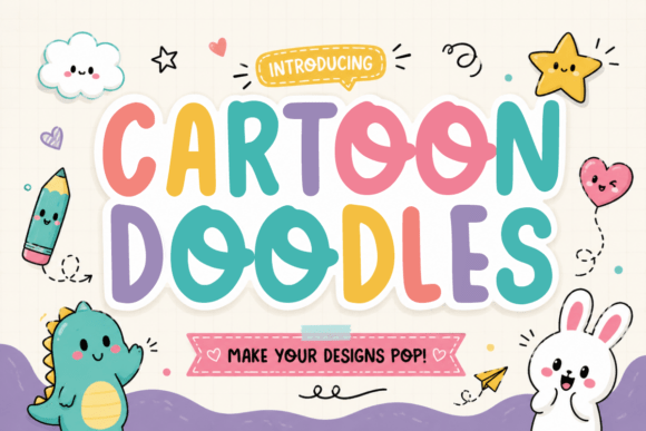 Download Cartoon Doodles - Premium Resources