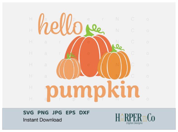 Download Hello Pumpkin SVG Thanksgiving Autumn - Pumpkin svg Collection