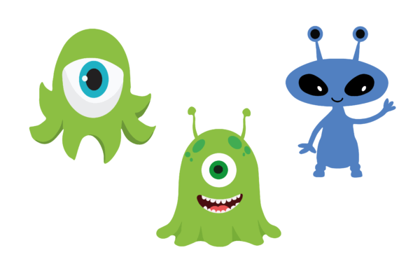 Download Monster and Alien Illustration - Alien Collection
