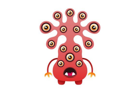 Download Cute Vector Alien Design Mascot Kawaii - Alien Collection