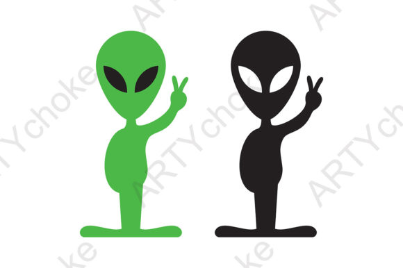 Download Alien. SVG File File Ready for Cricut - Alien Collection