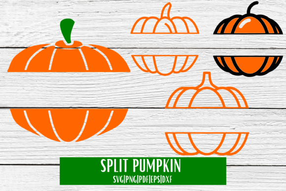 Download Split Pumpkin SVG | Monogram Pumpkin SVG - Pumpkin svg Collection